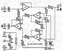 Duplex audio communication system circuit