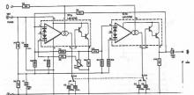 Sinusoidal voltage controlled oscillator circuit diagram