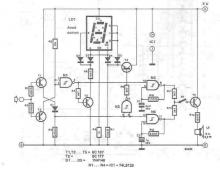 Logic tester circuit diagram
